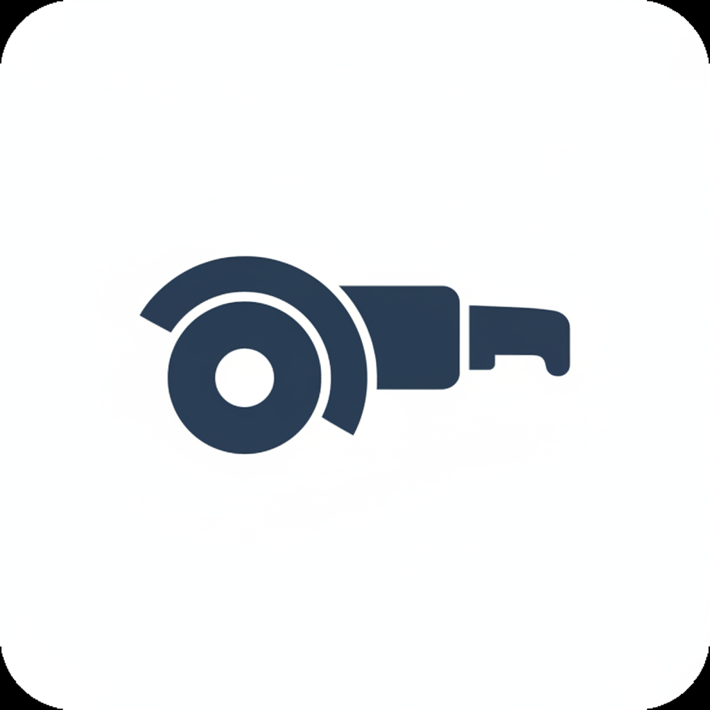 Icon representing abrasive wheel safety training