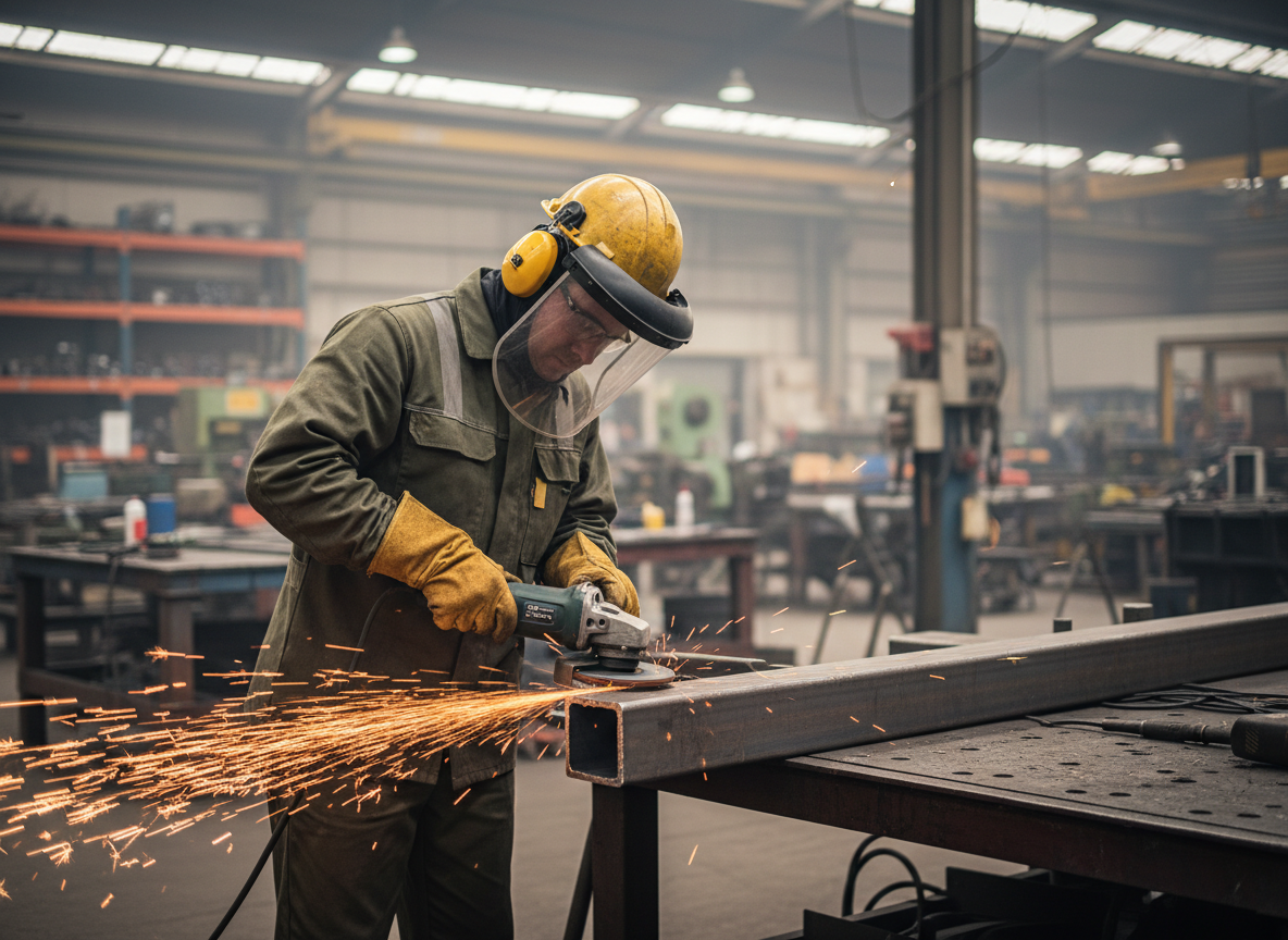 Abrasive wheel safety training